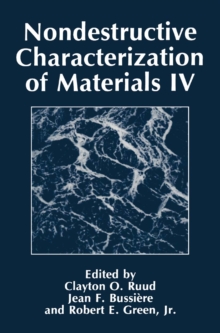 Nondestructive Characterization of Materials IV