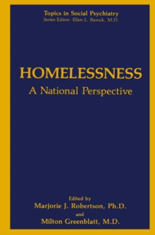 Homelessness : A National Perspective