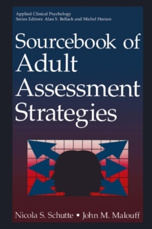 Sourcebook of Adult Assessment Strategies