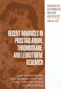 Recent Advances in Prostaglandin, Thromboxane, and Leukotriene Research