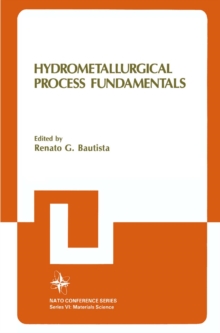 Hydrometallurgical Process Fundamentals