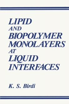 Lipid and Biopolymer Monolayers at Liquid Interfaces