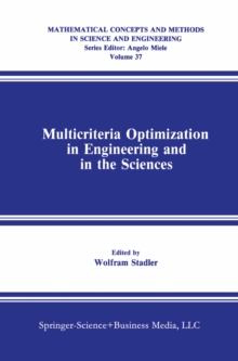 Multicriteria Optimization in Engineering and in the Sciences