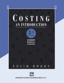 Costing An introduction : Students' Manual