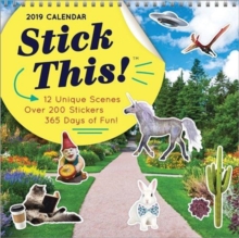 2019 Stick This!(tm) Wall Calendar : Over 200 Stickers to Create a Calendar That's Uniquely You!, Calendar Book 2019 Stick This!(tm) Wall Calendar : Over 200 Stickers to Create a Calendar That's Uniquely You!, Calendar Book