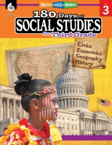 180 Days of Social Studies for Third Grade : Practice, Assess, Diagnose