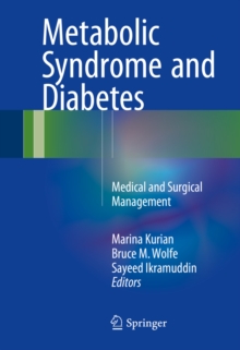 Metabolic Syndrome and Diabetes : Medical and Surgical Management