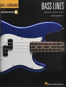 Bass Lines : Hal Leonard Bass Method 500 Grooves - All Styles - All Levels|Mike Baron|Paperback / softback