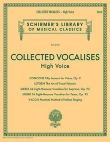 COLLECTED VOCALISES CONCONE LUTGEN SIEBER VACCAI HIGH VOICE BOOK, Paperback / softback Book COLLECTED VOCALISES CONCONE LUTGEN SIEBER VACCAI HIGH VOICE BOOK, Paperback / softback Book