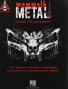 Guitar Recorded Versions : Mammoth Metal Guitar Tab Anthology, Paperback / softback Book Guitar Recorded Versions : Mammoth Metal Guitar Tab Anthology, Paperback / softback Book