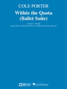 Within the Quota (Ballet Suite), Sheet music Book Within the Quota (Ballet Suite), Sheet music Book