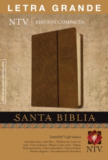 Santa Biblia NTV, Edicion compacta letra grande, Leather / fine binding Book Santa Biblia NTV, Edicion compacta letra grande, Leather / fine binding Book