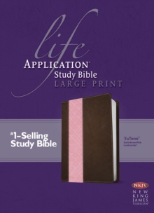 Life Application Study Bible NKJV, Large Print, TuTone, Leather / fine binding Book Life Application Study Bible NKJV, Large Print, TuTone, Leather / fine binding Book