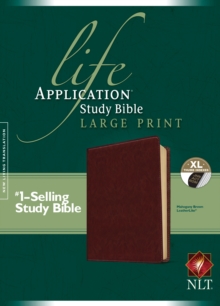Life Application Study Bible NLT, Large Print, Leather / fine binding Book Life Application Study Bible NLT, Large Print, Leather / fine binding Book