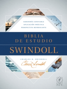 Biblia De Estudio Swindoll NTV, SentiPiel, Cafe/Azul/Turques