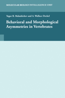 Behavioural and Morphological Asymmetries in Vertebrates