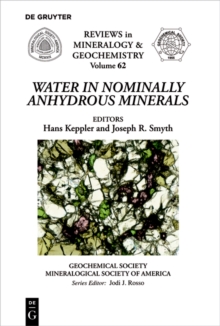 Water in Nominally Anhydrous Minerals