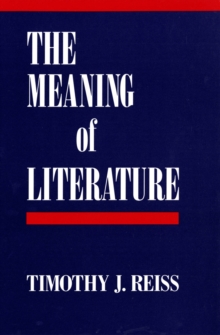 The Meaning of Literature