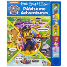 Nickelodeon PAW Patrol: PAWsome Adventures Look, Find & Listen Sound Book