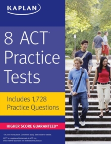 8 ACT PRACTICE TESTS, Paperback Book 8 ACT PRACTICE TESTS, Paperback Book