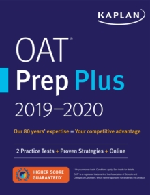 OAT Prep Plus 2019-2020 : 2 Practice Tests + Proven Strategies + Online, EPUB eBook OAT Prep Plus 2019-2020 : 2 Practice Tests + Proven Strategies + Online, EPUB eBook
