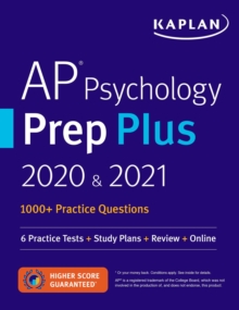 AP Psychology Prep Plus 2020 & 2021 : 6 Practice Tests + Study Plans + Targeted Review & Practice + Online, EPUB eBook AP Psychology Prep Plus 2020 & 2021 : 6 Practice Tests + Study Plans + Targeted Review & Practice + Online, EPUB eBook