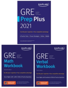 GRE Complete 2021 : 3-Book Set: 6 Practice Tests + Proven Strategies + Online, Paperback / softback Book GRE Complete 2021 : 3-Book Set: 6 Practice Tests + Proven Strategies + Online, Paperback / softback Book