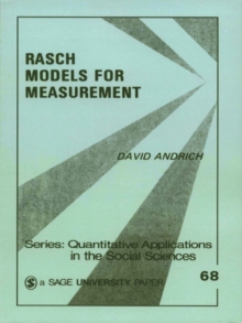 Rasch Models For Measurement : SAGE Publications