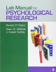 BUNDLE: McBride: The Process of Research in Psychology 3e + McBride: Lab Manual for Psychological Research Revised 3e, Mixed media product Book BUNDLE: McBride: The Process of Research in Psychology 3e + McBride: Lab Manual for Psychological Research Revised 3e, Mixed media product Book
