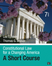 Constitutional Law for a Changing America : A Short Course, Paperback Book Constitutional Law for a Changing America : A Short Course, Paperback Book