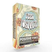 Positive Vibes Wall Collage Kit : 60 (4"  6") Poster Cards