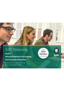 Aat Final Accounts Preparation : Passcards, Spiral bound Book Aat Final Accounts Preparation : Passcards, Spiral bound Book