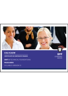CISI Capital Markets Programme Certificate in Corporate Finance Unit 2 Syllabus Version 13 : Passcards, Paperback Book CISI Capital Markets Programme Certificate in Corporate Finance Unit 2 Syllabus Version 13 : Passcards, Paperback Book