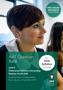 AAT Business Tax FA2018 : Question Bank, Paperback Book AAT Business Tax FA2018 : Question Bank, Paperback Book