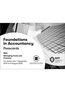 FIA Managing Costs and Finances MA2 : Passcards, Spiral bound Book FIA Managing Costs and Finances MA2 : Passcards, Spiral bound Book