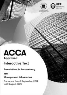 FIA Management Information MA1 : Interactive Text, Paperback / softback Book FIA Management Information MA1 : Interactive Text, Paperback / softback Book