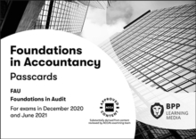 FIA Foundations in Audit (International) FAU INT : Passcards