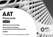 AAT Financial Accounting: Preparing Financial Statements : Passcards