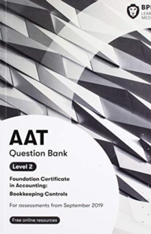AAT Bookkeeping Controls : Question Bank, Paperback / softback Book AAT Bookkeeping Controls : Question Bank, Paperback / softback Book