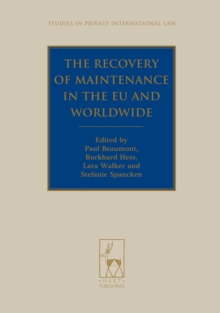 The Recovery of Maintenance in the EU and Worldwide, Paperback / softback Book The Recovery of Maintenance in the EU and Worldwide, Paperback / softback Book