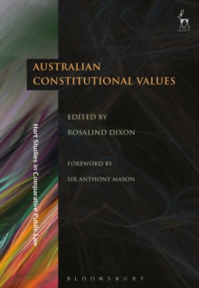 Australian Constitutional Values, Hardback Book Australian Constitutional Values, Hardback Book