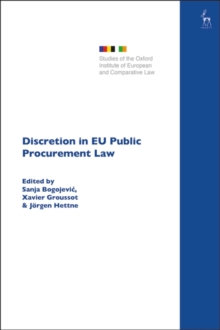 Discretion in EU Public Procurement Law