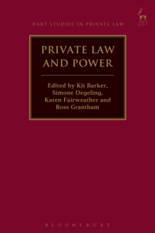 Private Law and Power, Paperback / softback Book Private Law and Power, Paperback / softback Book