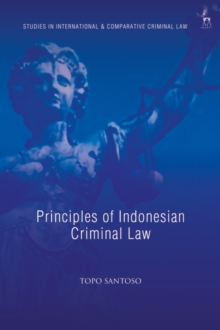 Principles of Indonesian Criminal Law