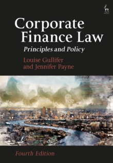 Corporate Finance Law : Principles and Policy