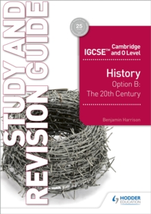 Cambridge IGCSE and O Level History Study and Revision Guide, Paperback / softback Book Cambridge IGCSE and O Level History Study and Revision Guide, Paperback / softback Book