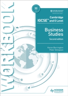 Cambridge IGCSE and O Level Business Studies Workbook 2nd edition