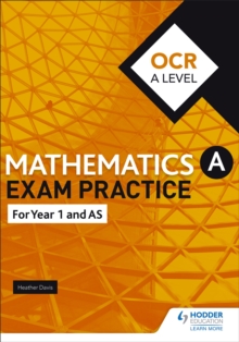 OCR Year 1/AS Mathematics Exam Practice, Paperback Book OCR Year 1/AS Mathematics Exam Practice, Paperback Book