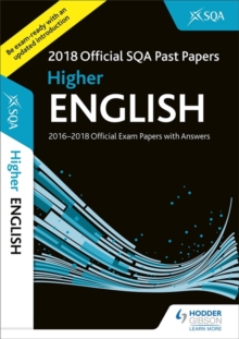Higher English 2018-19 SQA Past Papers with Answers, Paperback / softback Book Higher English 2018-19 SQA Past Papers with Answers, Paperback / softback Book