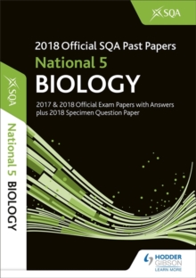 National 5 Biology 2018-19 SQA Specimen and Past Papers with Answers, Paperback / softback Book National 5 Biology 2018-19 SQA Specimen and Past Papers with Answers, Paperback / softback Book